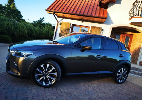 Mazda CX-3 cena 59900 przebieg: 169000, rok produkcji 2019 z Gorlice małe 277